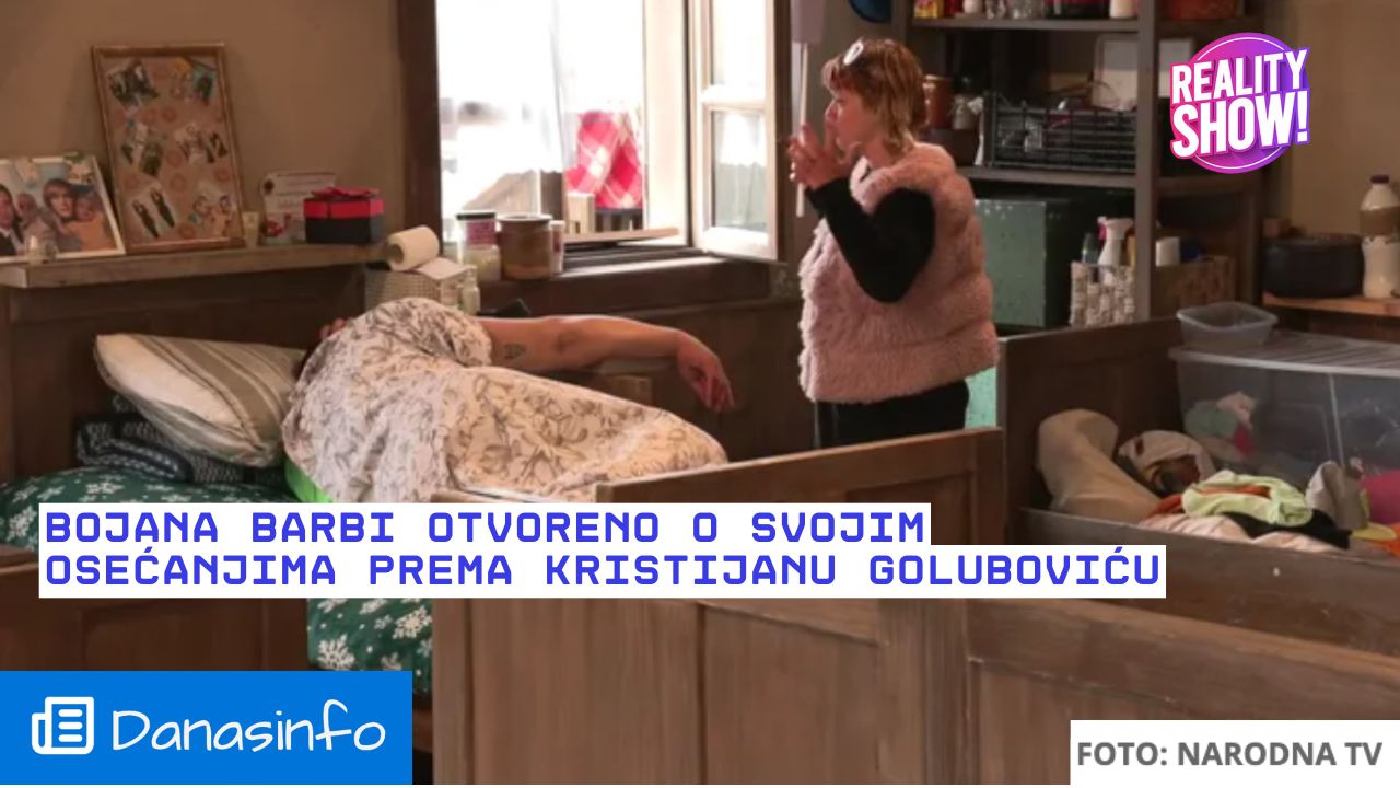 Bojana Barbi otvoreno o svojim osećanjima prema Kristijanu Goluboviću