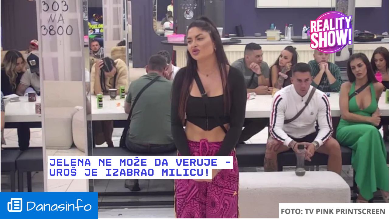 Uroš izabrao Milicu umesto nje