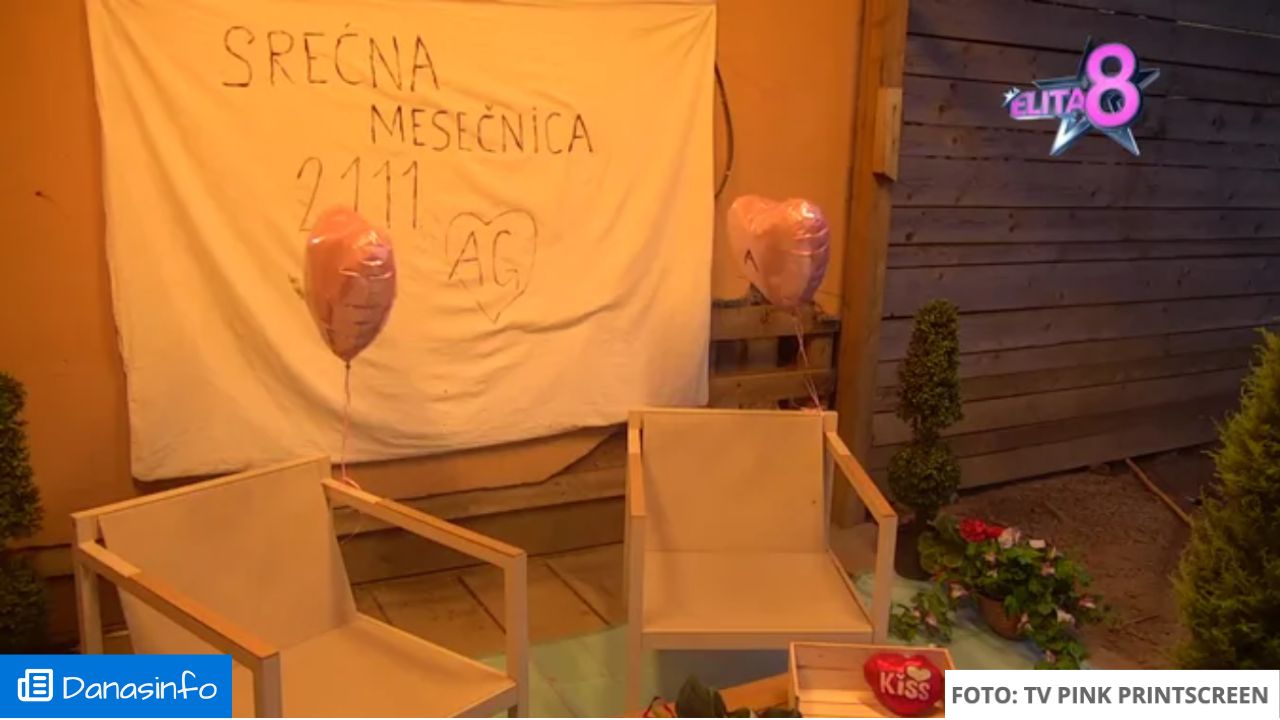 iznenađenje za Anđelu i Gastoza zbog mesečnice