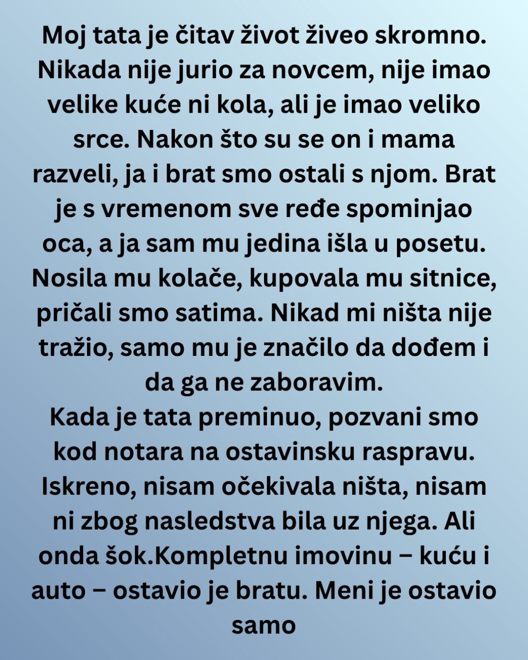 “Tata je znao šta radi…” - featured image