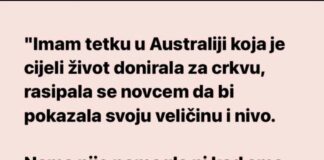 “Imam tetku u Australiji koja se cijeli život rasipala novcem…” “Imam tetku u Australiji koja se cijeli život rasipala novcem…” - featured image