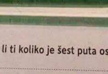 Učiteljica se nije mogla ne nasmijati kad je vidjela odgovor ovog djeteta, zaslužuje čistu peticu Učiteljica se nije mogla ne nasmijati kad je vidjela odgovor ovog djeteta, zaslužuje čistu peticu - featured image