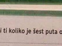 Učiteljica se nije mogla ne nasmijati kad je vidjela odgovor ovog djeteta, zaslužuje čistu peticu Učiteljica se nije mogla ne nasmijati kad je vidjela odgovor ovog djeteta, zaslužuje čistu peticu - featured image