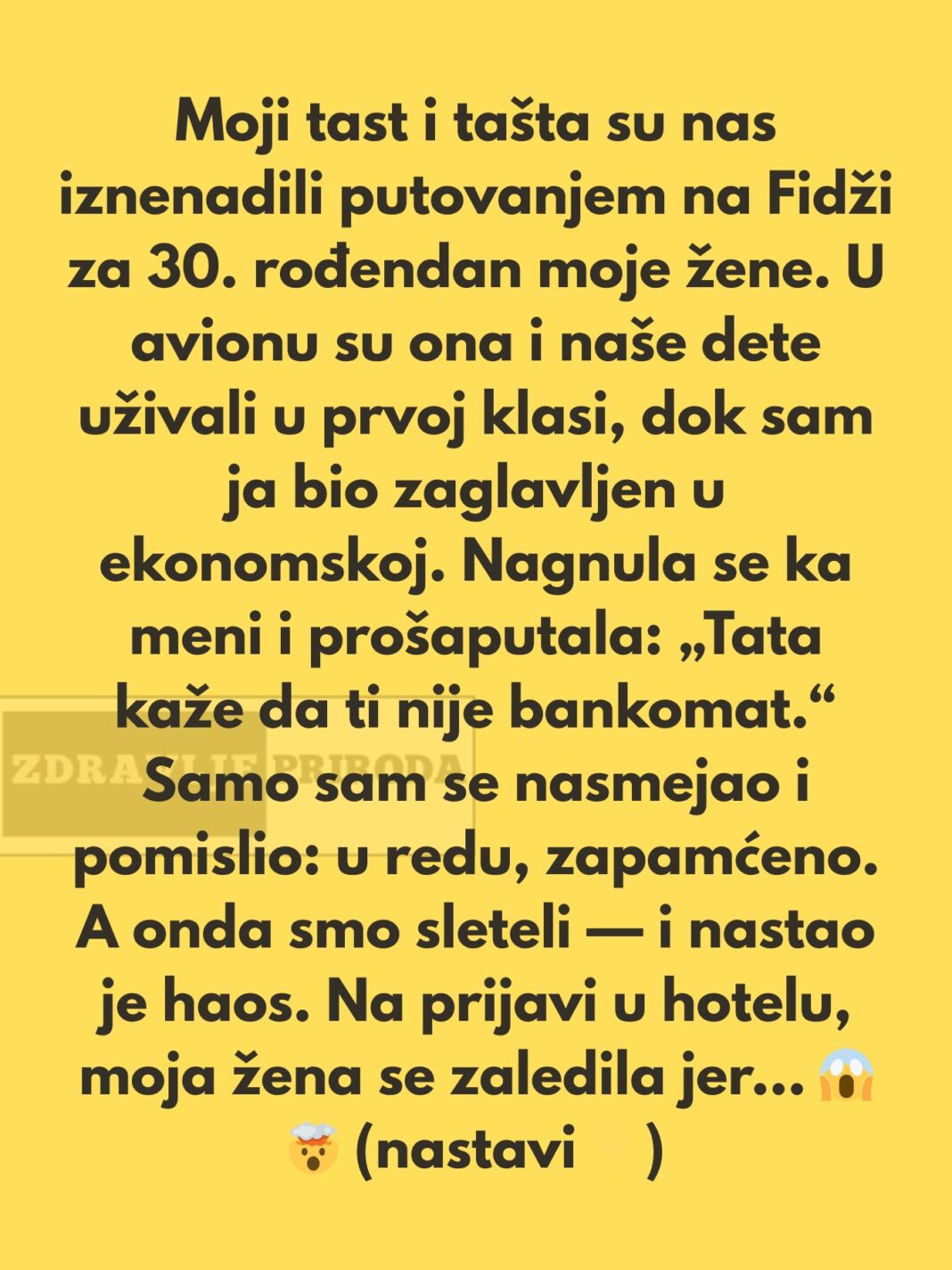 „Neću dozvoliti svojoj porodici da me ponižava samo zato što sam siromašan.“ - featured image