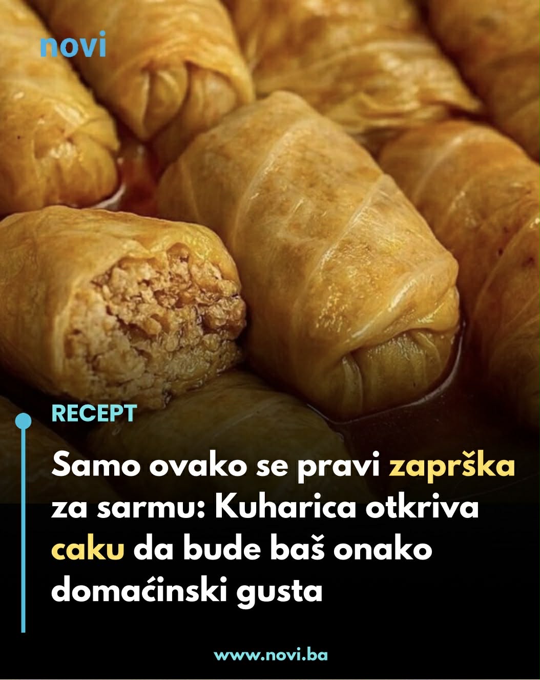 Samo ovako se pravi zaprška za sarmu: Kuharica otkriva caku da bude baš onako domaćinski gusta - featured image Samo ovako se pravi zaprška za sarmu: Kuharica otkriva caku da bude baš onako domaćinski gusta - featured image