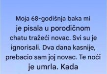 Posljednja lekcija moje bake.. Posljednja lekcija moje bake.. - featured image