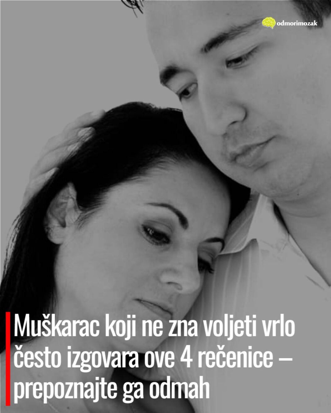 Muškarac koji ne zna voljeti vrlo često izgovara ove 4 rečenice – prepoznajte ga odmah - featured image Muškarac koji ne zna voljeti vrlo često izgovara ove 4 rečenice – prepoznajte ga odmah - featured image