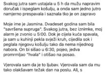 Svakog jutra sam ustajala u 5 h da mužu napravim doručak i ispeglam košulju, a onda sam jedno jutro namjerno prespavala i saznala tko je on zapravo Svakog jutra sam ustajala u 5 h da mužu napravim doručak i ispeglam košulju, a onda sam jedno jutro namjerno prespavala i saznala tko je on zapravo - featured image