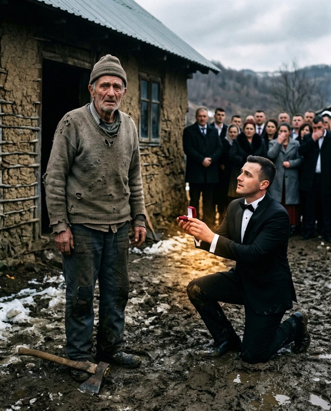 Mladoženja je zaustavio svatove pred kolibom siromaha, a kad je izvadio kutiju selo je zanemelo - featured image
