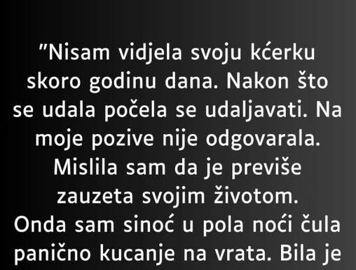“Nisam vidjela svoju kćerku skoro godinu dana…” “Nisam vidjela svoju kćerku skoro godinu dana…” - featured image