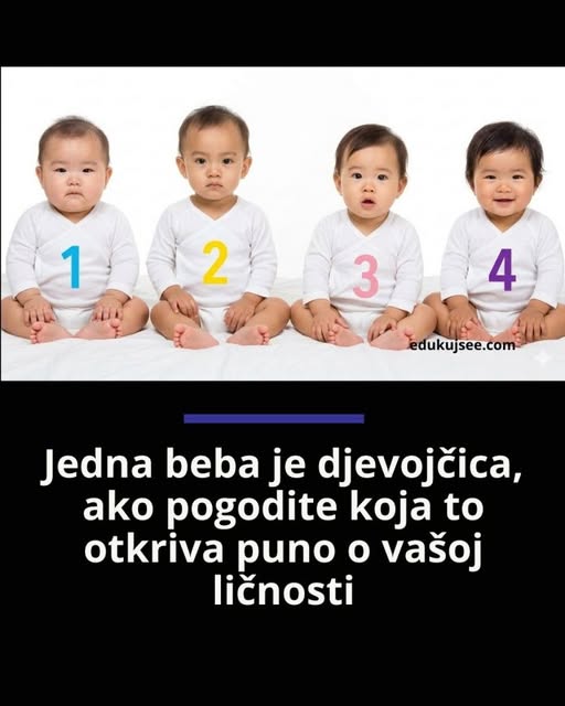Koja od beba je djevojčica? Evo šta vaš izbor govori o vama! - featured image